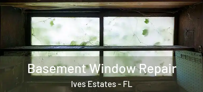  Basement Window Repair Ives Estates - FL
