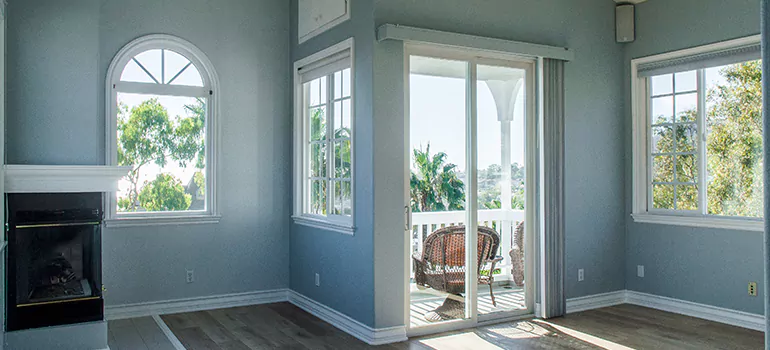 Tempered Glass Sliding Door inIves Estates, FL