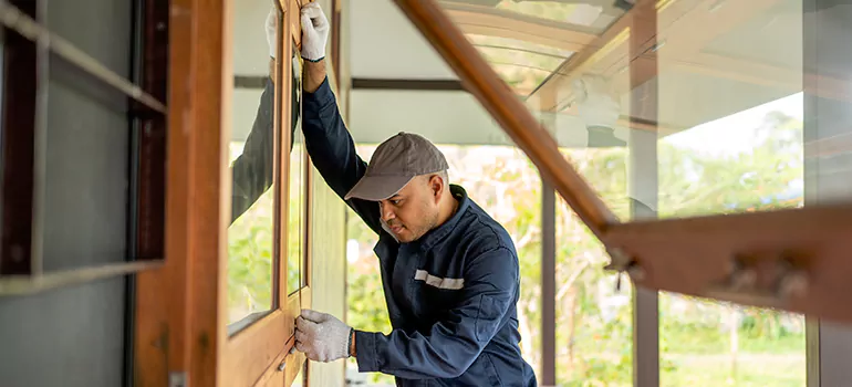 Double Hung Vinyl Window Sash Replacement in Ives Estates, FL