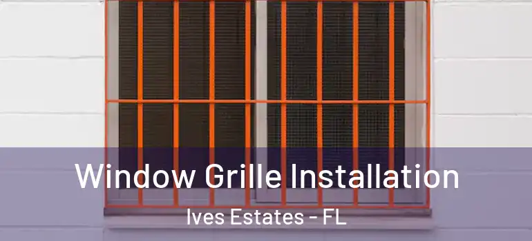  Window Grille Installation Ives Estates - FL
