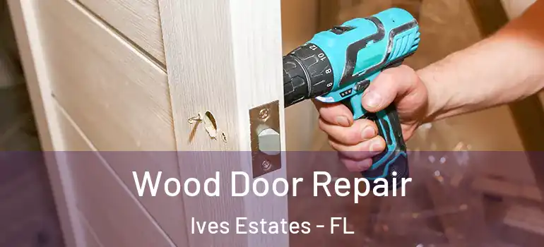  Wood Door Repair Ives Estates - FL